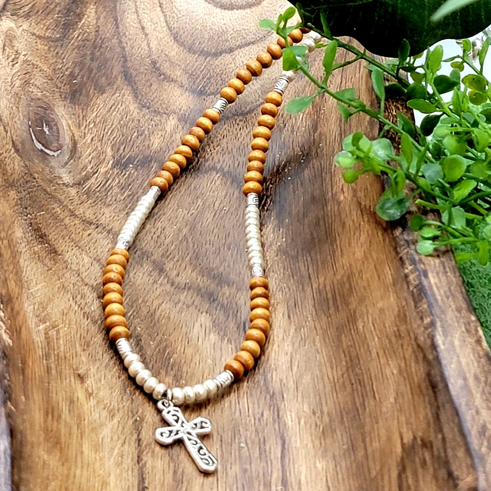 Necklace and earrings